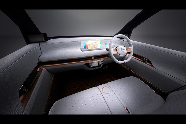 日産、軽自動車サイズのEVシティコミューター「ニッサン IMk」を初公開