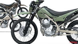 DFより足着き良好！ シート高20mmダウンのカワサキ「KLX230シェルパS」新登場