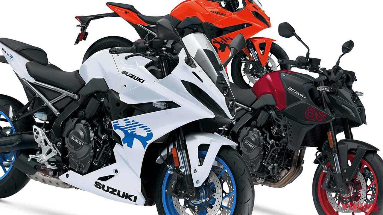 スズキ「GSX-8R」「GSX-8S」の2026年モデルが登場！ カラーバリエーション変更で全色を刷新【海外】