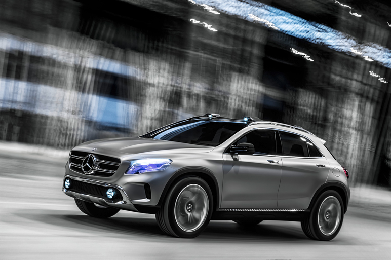 コンセプトGLA。メルセデスのコンパクトSUV