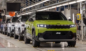ジープ『コンパス』新型、イタリアのステランティス工場で生産開始…375馬力のEVも設定