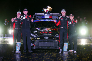 勝田は好タイム連発の激走もトラブルに泣く！　トヨタの1-2-3で幕を閉じたラリージャパン2025