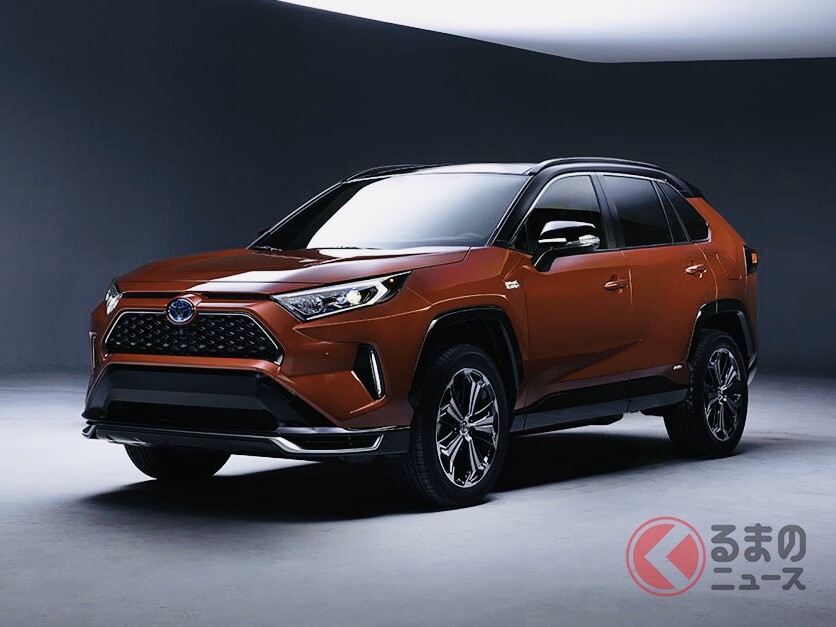 トヨタ新型「RAV4 PHV」発表！ 11月末のLAショーで初公開へ