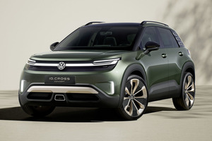 【フォルクスワーゲン】Tクロスと同クラスのEV「ID.クロス コンセプト」を公開 量産モデルは2026年夏
