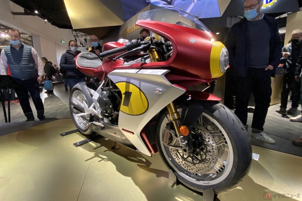 MVアグスタ「スーパーヴェローチェ・アゴ」 本拠地イタリアで一般公開【EICMA 2021】