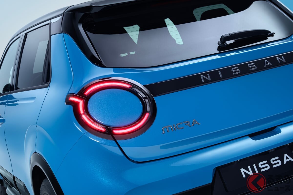 【欧州】日産「新型コンパクトカー」登場へ！ “全長4m以下”の小型サイズ×「丸目ライト」がカッコいい！ 「マーチ」の進化版「新型マイクラ」日本で“再販”なるか!?