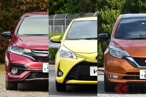 ヴィッツやフィットを買うならいま？ 人気コンパクトカーの燃費や機能装備を徹底比較！