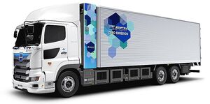 日野、国内初の量産大型FCトラック　10月に発売　航続距離は650km