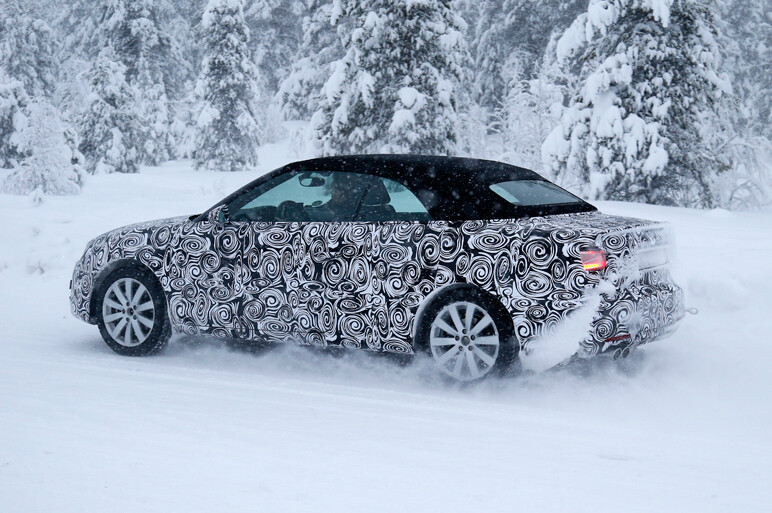 新型アウディA3カブリオレ、プロトを捕獲！