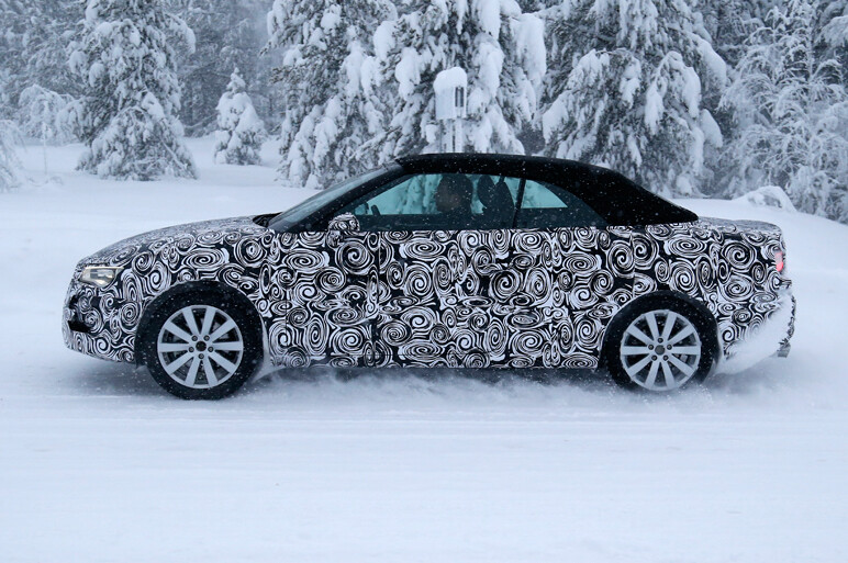 新型アウディA3カブリオレ、プロトを捕獲！