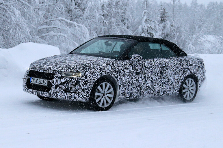 新型アウディA3カブリオレ、プロトを捕獲！