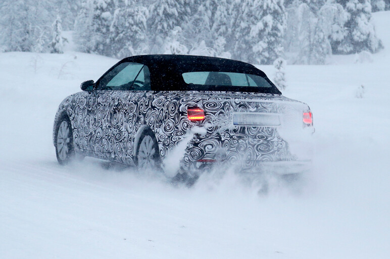 新型アウディA3カブリオレ、プロトを捕獲！