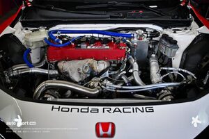 「GT3についていける」S耐第7戦富士に登場したCIVIC TYPE R HRC ConceptのHRC-K20Cのパワーにドライバーたちも驚き