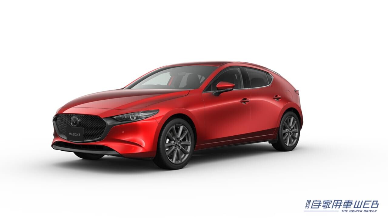 マツダ3の商品改良モデルを発表【グレード体系を刷新＆装備機能を強化】