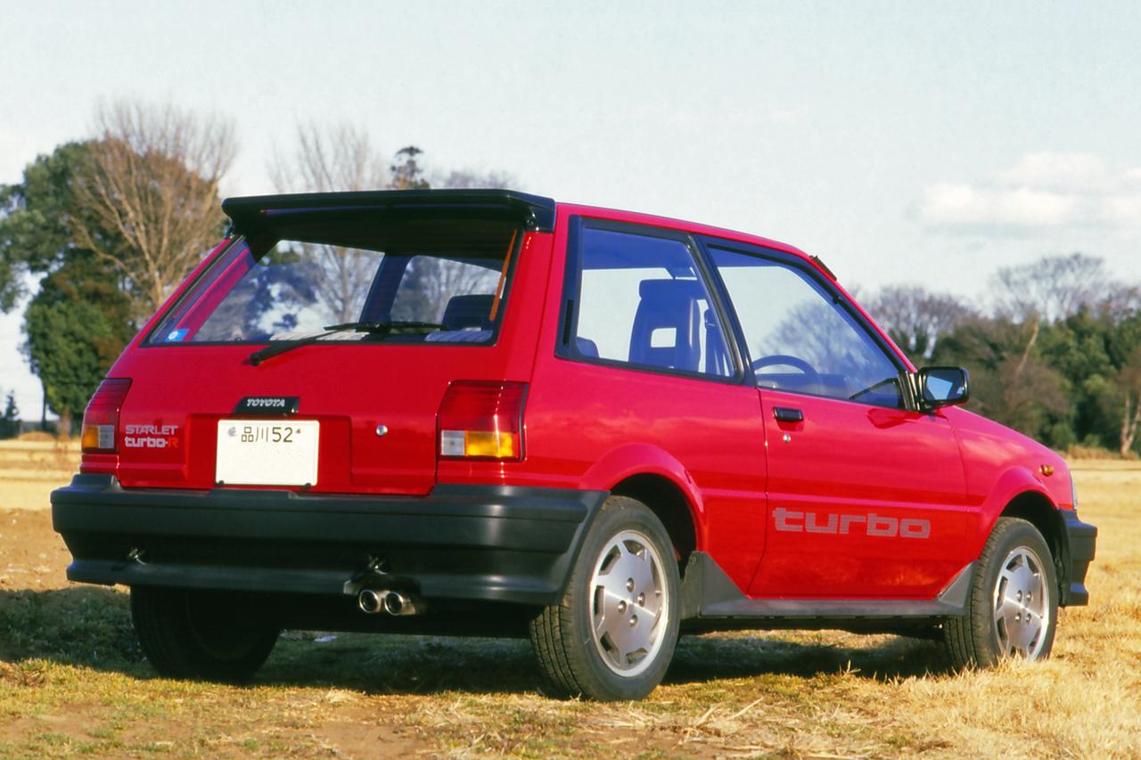 【昭和の名車 94】トヨタ スターレット ターボ：昭和61年（1986年）