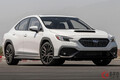 スバル新型「WRX」がSUV風に!?「黒い樹脂パーツが…」見慣れぬスタイルに賛否の声も？