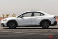 スバル新型「WRX」がSUV風に!?「黒い樹脂パーツが…」見慣れぬスタイルに賛否の声も？