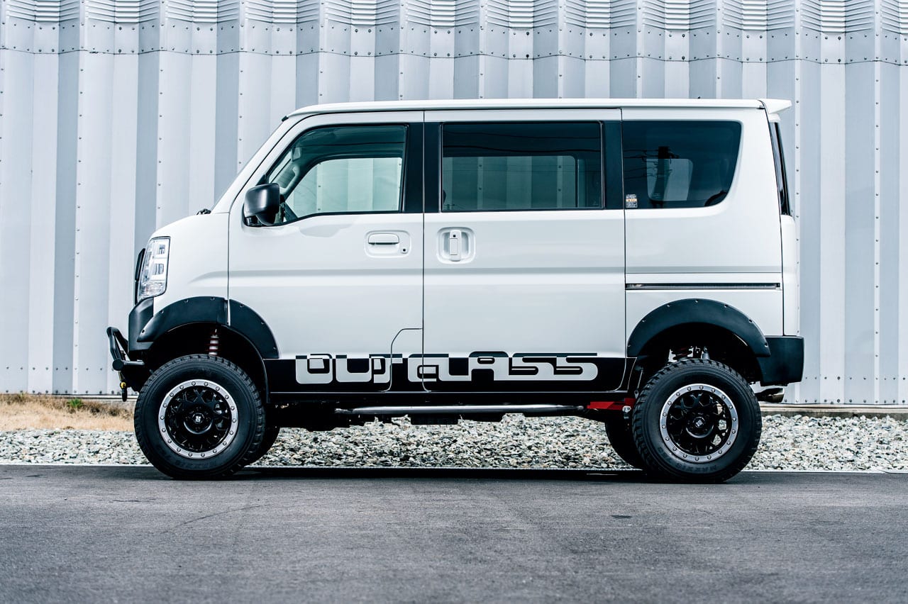 4インチと30ミリ、アゲ足の違いを比較検討してみた｜OUTCLASS CARS｜エブリイ リフトアップ カスタム