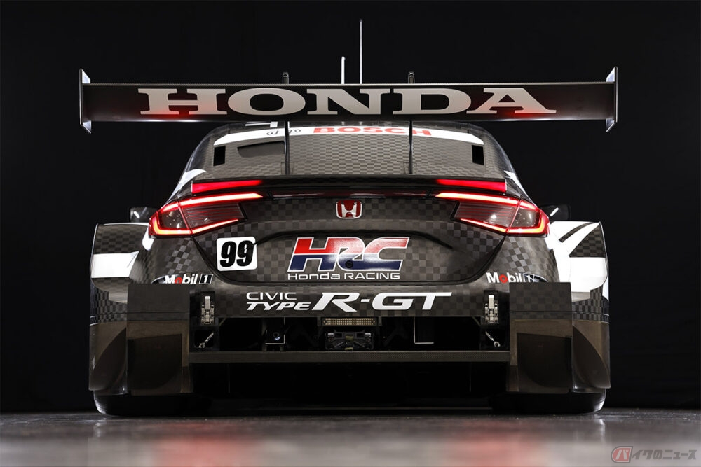 SUPER GT 2024シーズンの勝利に向けて！HRCが「シビックTYPE R-GT」の走行テストをスタート