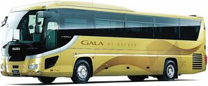 いすゞ、大型観光バス「ガーラ」を一部改良　レーンキープアシストを新規設定