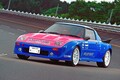 伝説の「RE雨宮ブルピンSA22C」が35年の時を経て高速周回路に凱旋！