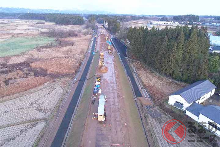 上北道 22年内に全通へ 最後の区間 天間林道路 8kmが工事大詰め 青森 八戸がさらに短縮 くるまのニュース 自動車情報サイト 新車 中古車 Carview
