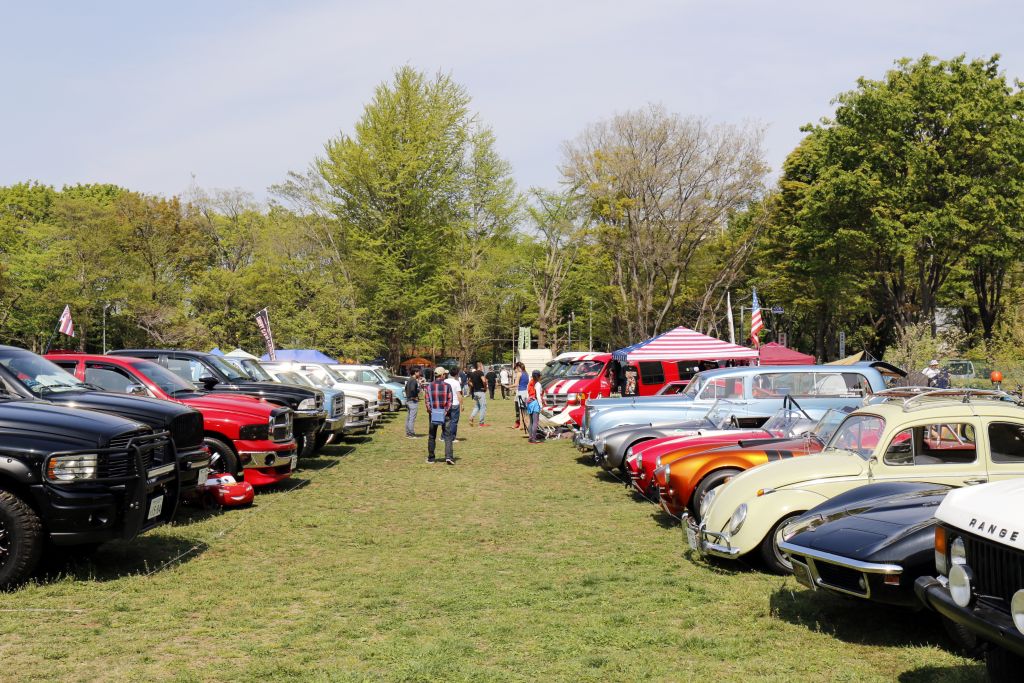 朝霞の森がアメ車天国に スーパーアメリカンガレージ 19 イベントレポート 外車王soken 自動車情報サイト 新車 中古車 Carview