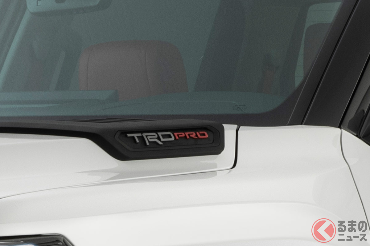 トヨタ新型「タンドラ」新ビジュアルを世界初公開！ 超タフ顔の新型モデルを米国で今秋に発表