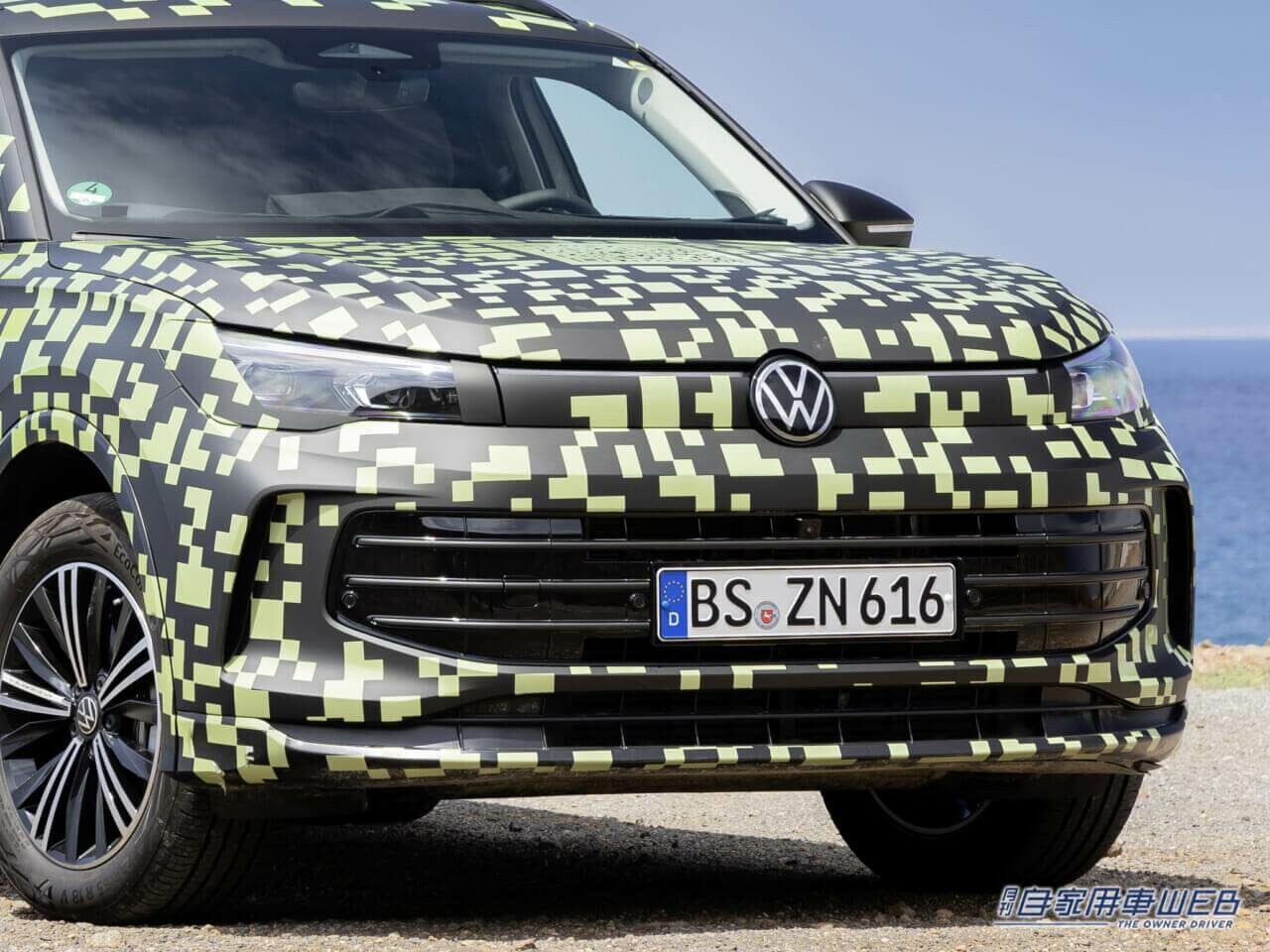VW3代目「ティグアン」開発最終段階を公表。EV走行距離100km以上のプラグインハイブリッド採用へ！