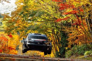 勝田貴元を含む3台が10秒以内の接戦。トヨタがホーム日本で表彰台独占を狙う／ラリージャパン2025デイ2