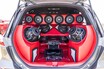 レクサス「LS」のヘッドライトを装着するホンダ「オデッセイ」！大径スピーカーを何発も搭載するインテリアはカスタム進行中