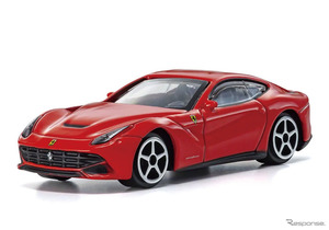 フェラーリの名車『F12ベルリネッタ』、公式ライセンスミニカーが登場…伊ブラーゴ製