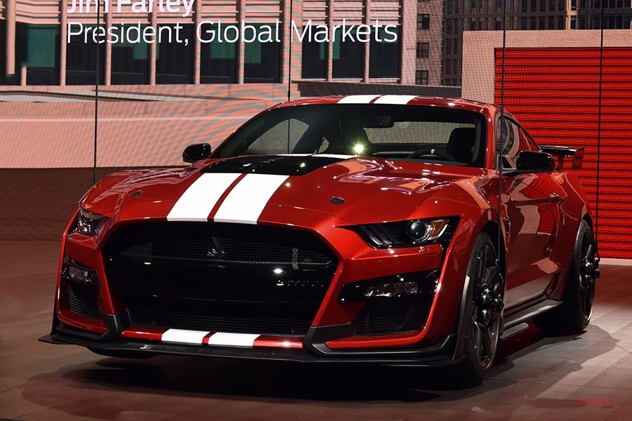 写真追加 シェルビー マスタングgt500 デトロイト モーターショー Autocar Japan 自動車情報サイト 新車 中古車 Carview