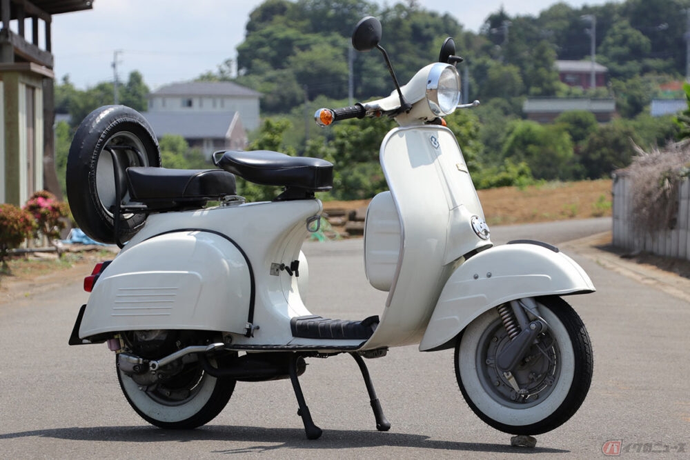 30年前の鉄スクーターを新車で購入できる 2スト125ccエンジン搭載のヴィンテージストックを放出 バイクのニュース 自動車情報サイト 新車 中古車 Carview