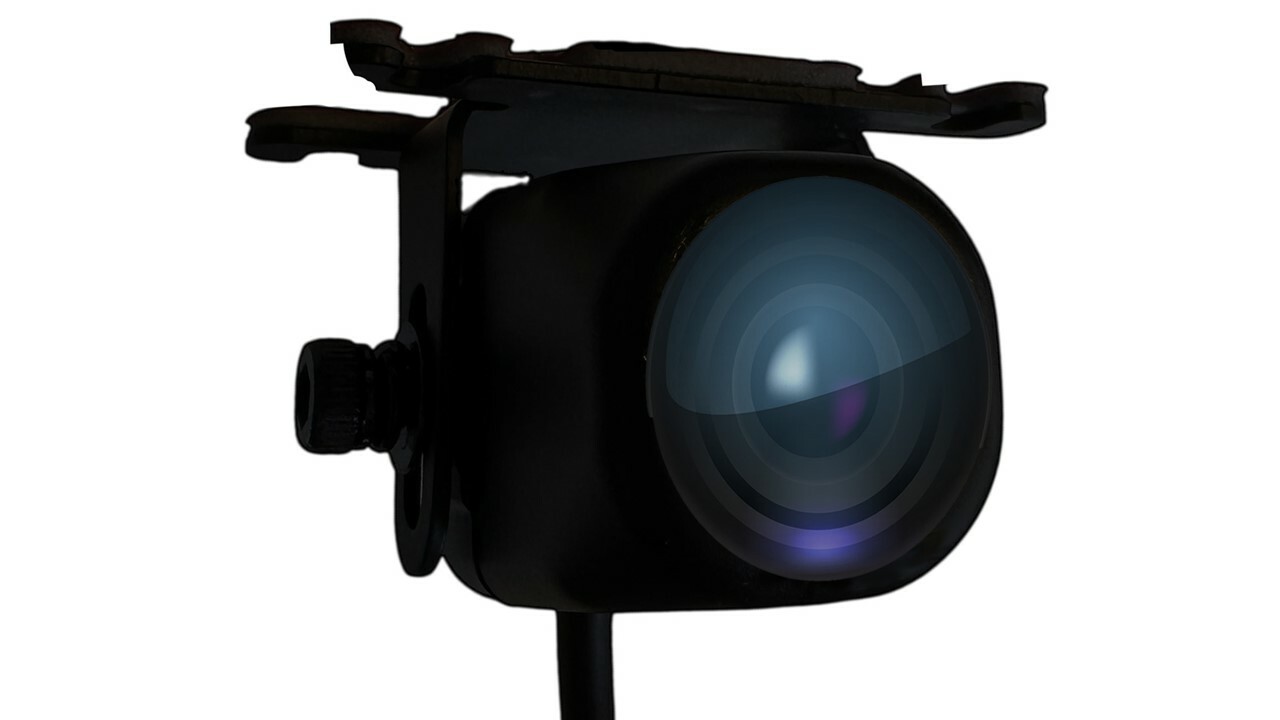 車両後退時の安全運転をサポートするKEIYOのRCA端子対応CMOSバックカメラ「AN-C102R」