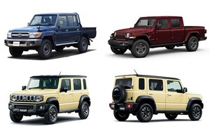 「ジムニー」の“進化”を大胆予想。軽、3ドアのシエラ、5ドアのノマドときたら…次はピックアップトラックで決まり!?