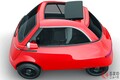 全長2.4m！ 軽より小さい「タマゴ型」コンパクトカーに反響殺到！「日常の移動にサイコー！」「デザインだけで買い」の声も！ 最高速“90km／h”で公道も走れる「めちゃ小さいクルマ」マイクロリーノ 欧州モデルがスゴイ！