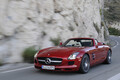SLS AMG ロードスター　早くも試乗＆ギリ出し