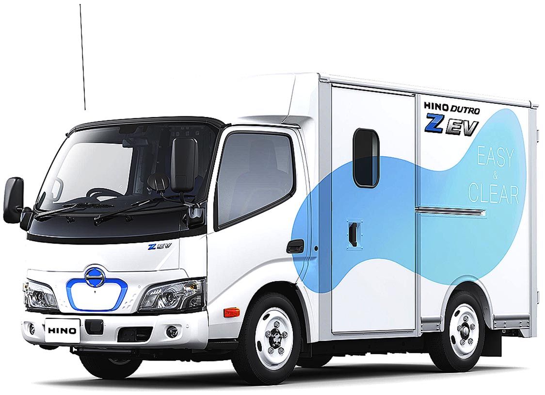 日野、小型EVトラック「デュトロZ EV」発売　航続距離150kmを確保