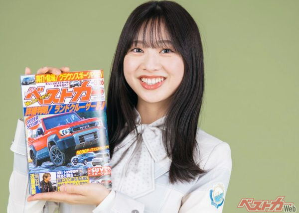 日向坂46 富田鈴花さん初登場!! 日向の似合うクルマとアイドル