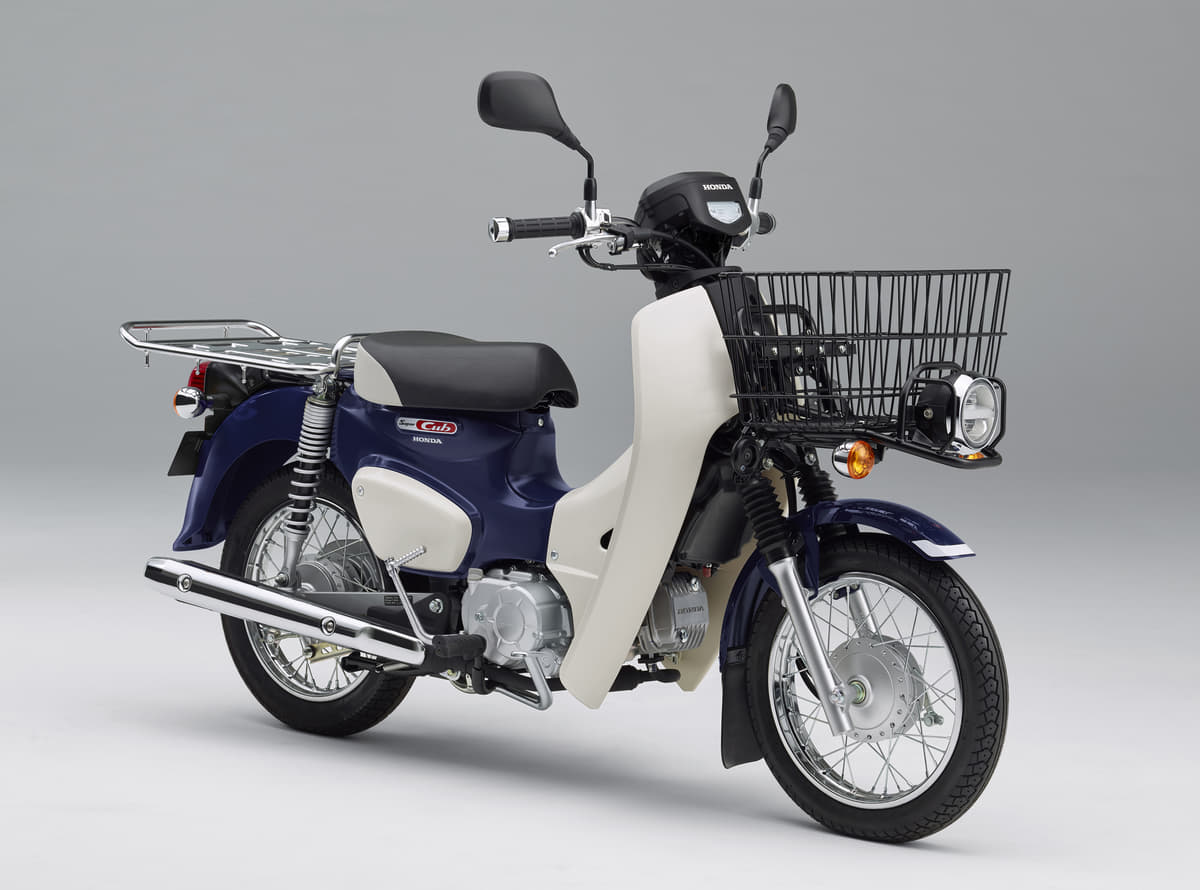 ホンダ スーパーカブ110 に新色追加 全４シリーズに法規対応を施して発売へ Auto Messe Web 自動車情報サイト 新車 中古車 Carview