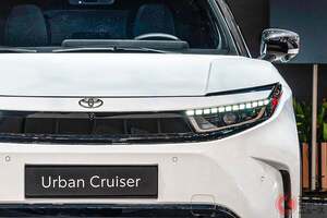 【ドイツ】トヨタ新型「“アーバン”クルーザー」登場！ 全長4.3m級ボディ＆最新“サメ顔”採用の「コンパクトSUV」！ タフデザインな「新モデル」予約受付を開始
