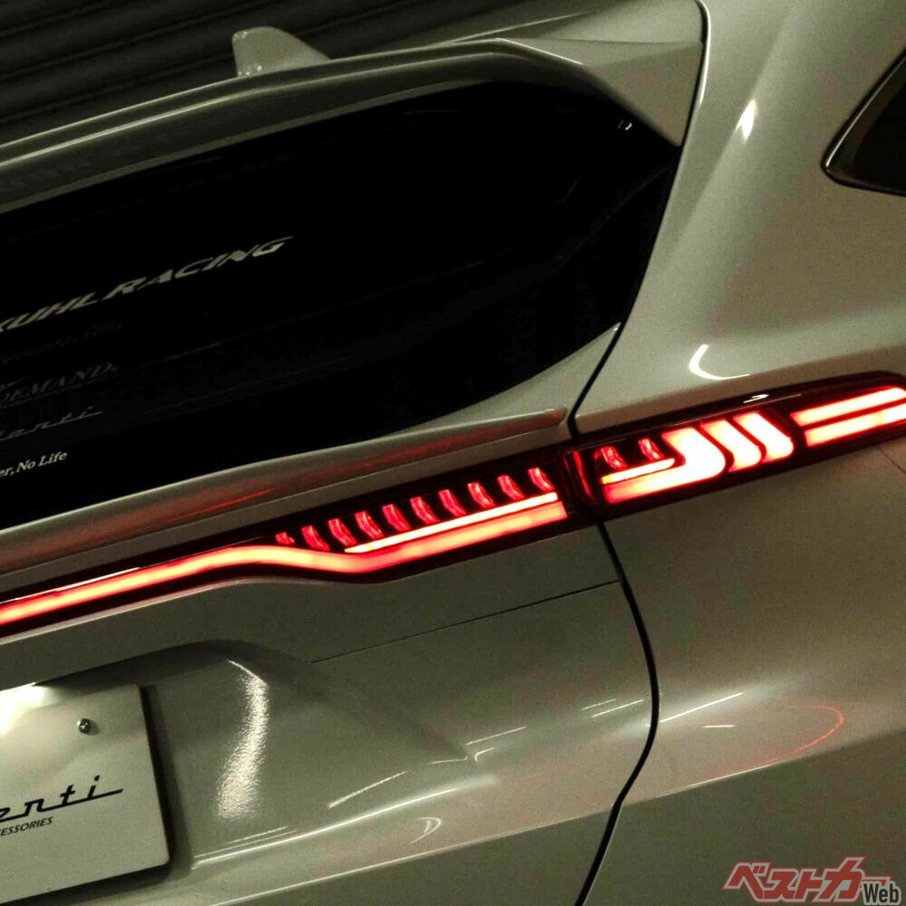 80系ハリアーのリアビューが激変!!　ヴァレンティの新作テールランプが未来すぎる件!!!