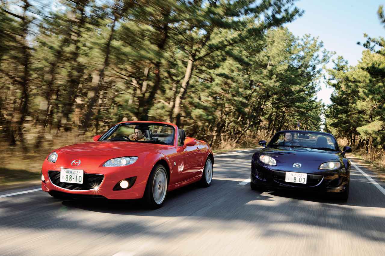 10年ひと昔の国産車 08 マツダ ロードスターはマイチェンでサウンドとエンジンフィールのハーモニーが絶妙になった Webモーターマガジン 自動車情報サイト 新車 中古車 Carview