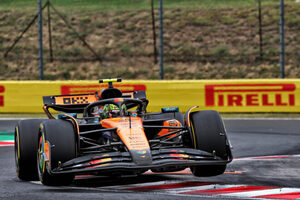 「1ストップでいく」「望むところだ」不可能に見えた戦略で勝負に出たノリス【F1第14戦無線レビュー（1）】