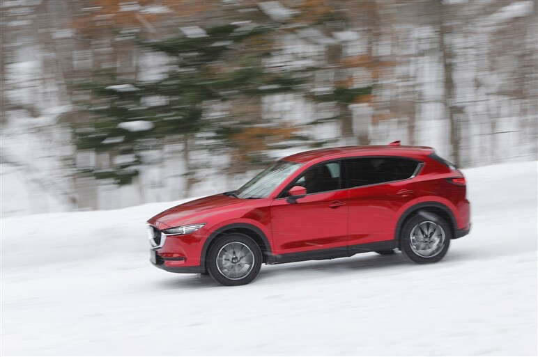 新型CX-5に雪上試乗。「GVC」と「i-アクティブAWD」の効果を体感した