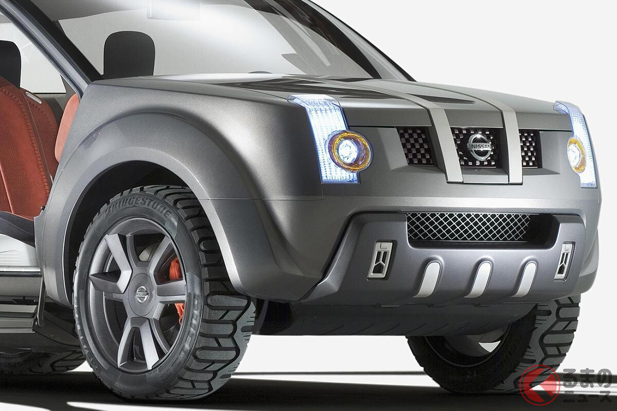ガルウイングが超斬新な日産「SUV」存在!? 近未来の「エクストレイル」？ 謎のコンセプトカー「ザルート」とは
