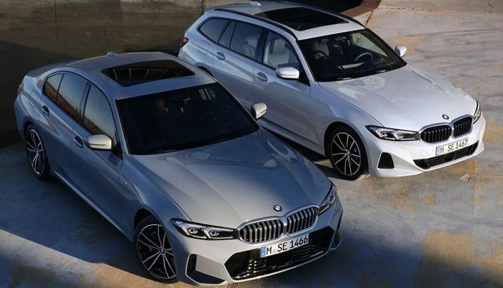 BMW 3シリーズ・セダン＆ツーリング改良新型、日本発売　よりモダンなデザインへ　詳細/価格