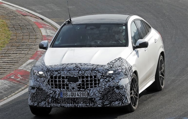 【直4エンジン搭載の話はどうなった？】メルセデスAMG「GLE63クーペ」のテスト車を初撮影。年度内に発表か