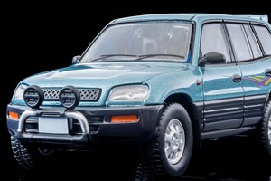90年代RVブームを牽引した初代「トヨタ RAV4」が1/64ミニカーに！ トミーテックから5ドアで製品化予定・2025年12月発売【LE VOLANT モデルカー俱楽部】